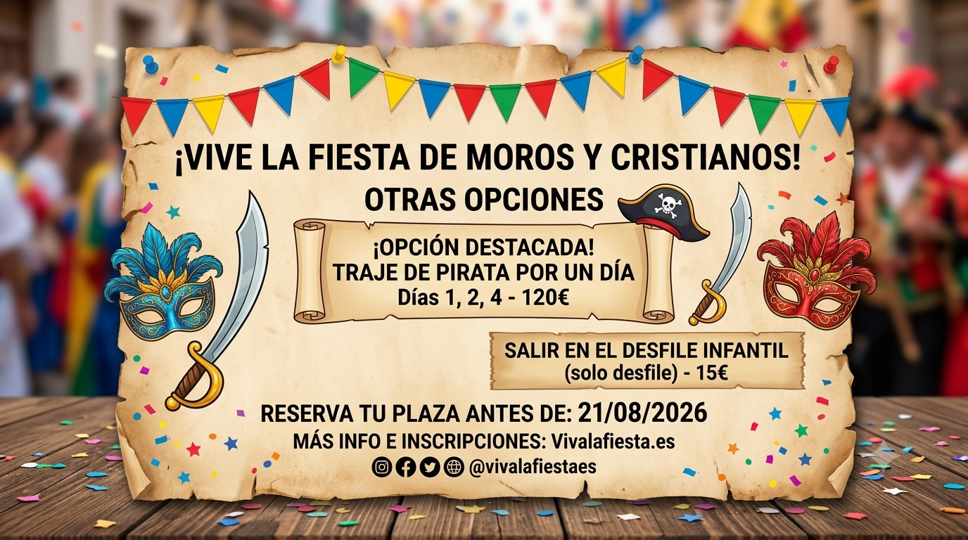 ÚNETE A NUESTRA COMPARSA