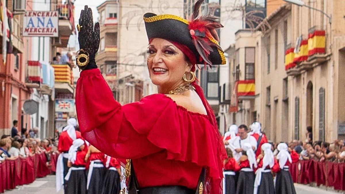 Traje pirata mujer